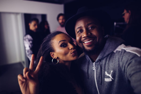 Cassper Nyovest and Pearl Thusi