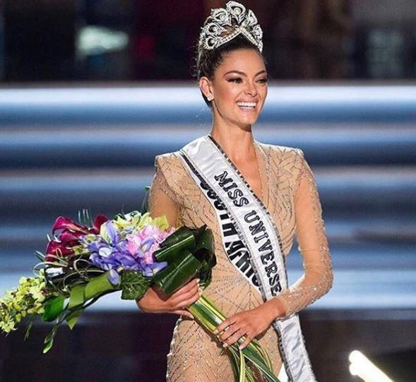 Watch: Demi-Leigh Nel-Peters throws back to being crowned Miss Universe ...