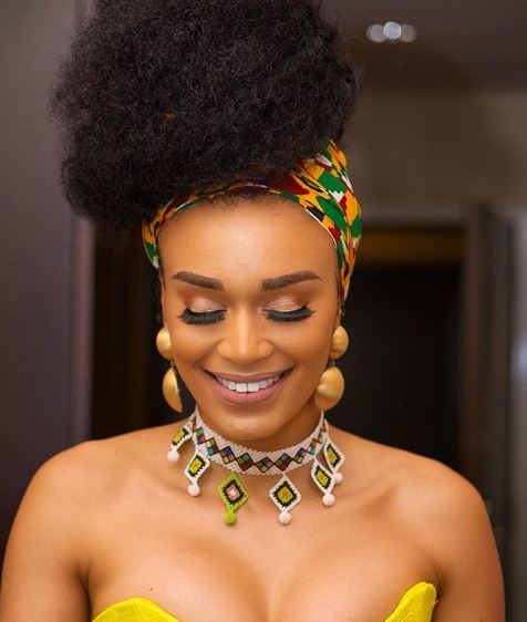 Photos Afrima Host Pearl Thusi Reveals Her Magic In Ghana Fakaza News