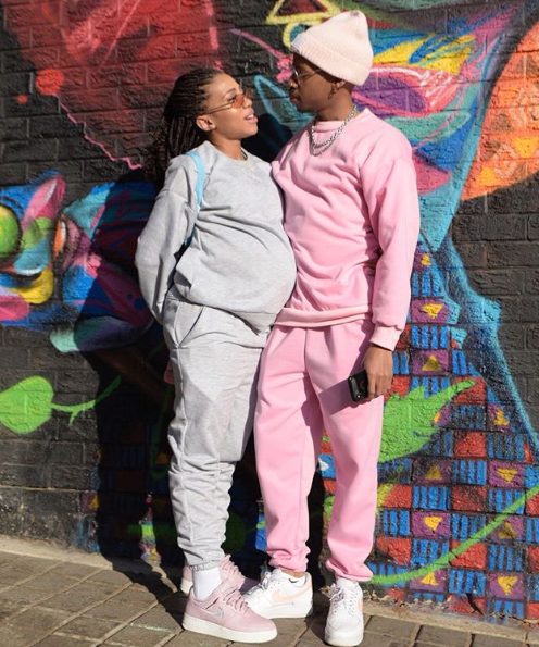 Tshego's girlfriend is pregnant | See photo | Fakaza News