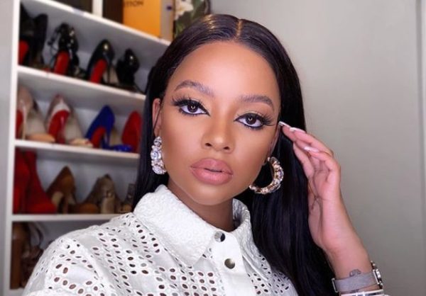 Watch: Mihlali Ndamase flaunts new tattoo | Fakaza News