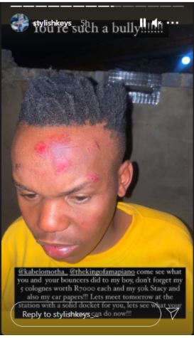 Pictures: Kabza De Small receives death threats after bashing forex trader