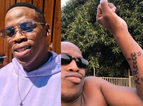 Big Xhosa Tattoos Rapper A Reece s Name On His Hand Video Fakaza News