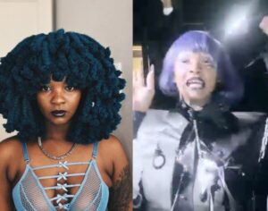 Moonchild Sanelly takes down her signature hair, she shows off new
