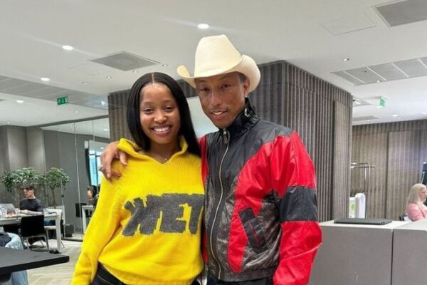 Uncle Waffles meets Pharrell Williams in Paris | Fakaza News