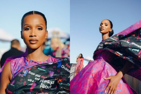 Former Miss SA Shudu Musida explains her choice of dress to Durban July ...