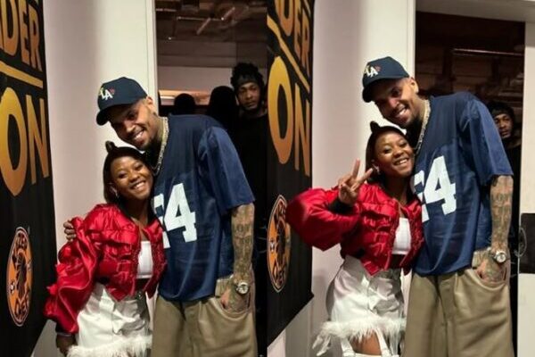 “I miss Chris Brown, I want to see him again,” Naledi Aphiwe says in tears