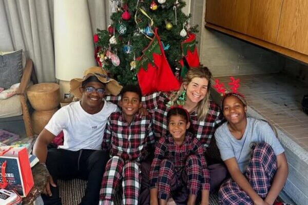 Rachel celebrates first Christmas without Siya Kolisi (Photos)