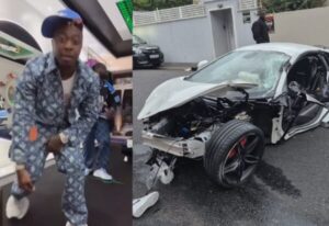 Nigerian rapper 3GAR Baby survives high-speed McLaren crash in Cape ...